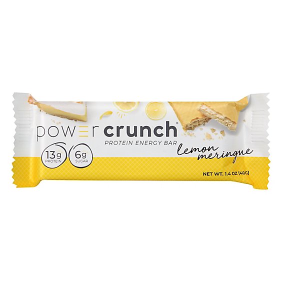 Power Crunch Energy Bar Protein Lemon Meringue - 1.4 Oz