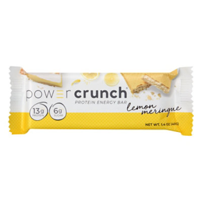  Power Crunch Energy Bar Protein Lemon Meringue - 1.4 Oz 