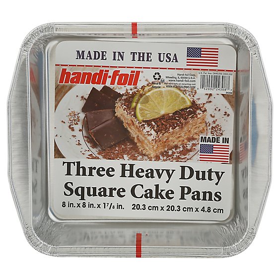 Handi-foil Heavy Duty Cake Pan - 1 Each