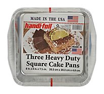 Handi-foil Heavy Duty Cake Pan - 1 Each