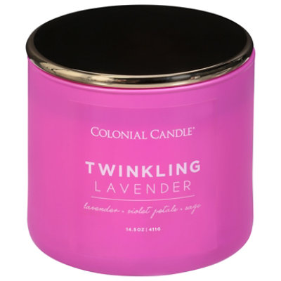 Colonial Candle Twinkling Lavender 14.5 Ounce Each JewelOsco