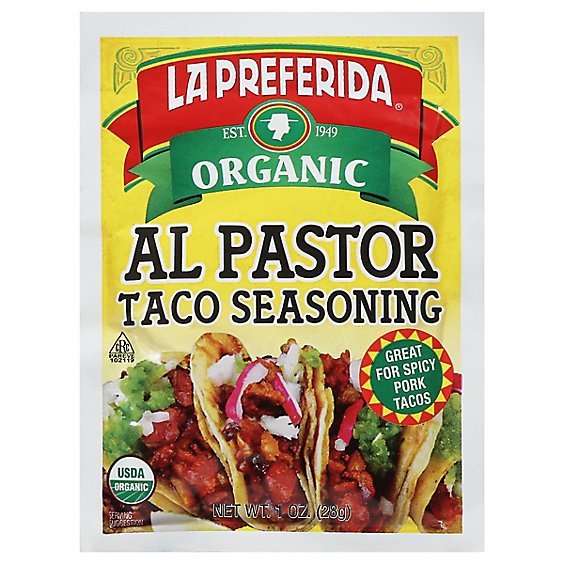 Lp Organic Al Pastor Taco Seasoning - 1 Oz