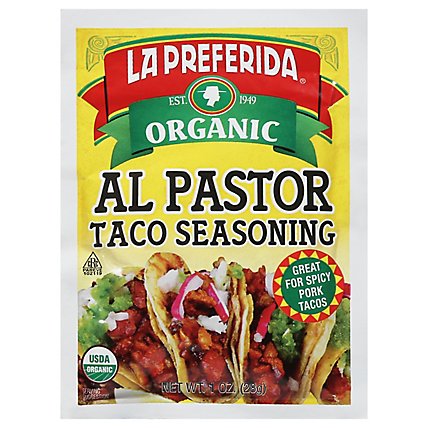 Lp Organic Al Pastor Taco Seasoning - 1 Oz - Image 1