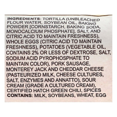 Burrito K Burrito Spcy Sausage Brkf - 8 Oz - Image 5