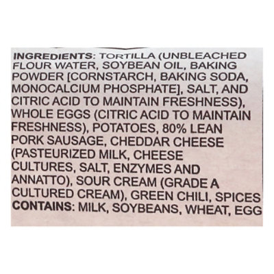 Burrito K Burrito Chorizo & Egg - 8 Oz - Image 5