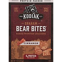 Kodiak Cakes Bear Bites Crackers Frontier Graham Cinnamon Box - 9 Oz - Image 2