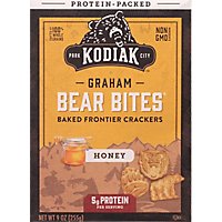Kodiak Cakes Bear Bites Crackers Frontier Graham Honey - 9 Oz - Image 2