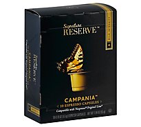 Signature Reserve Espresso Capsule Campania 4 - 10 Count
