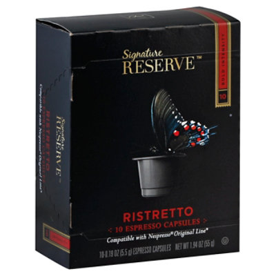 Nespresso Original Coffee 10 Capsules Ristretto