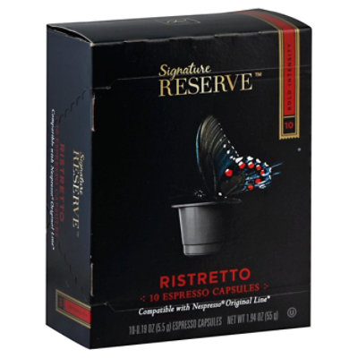 Signature Reserve Espresso Capsule Ristretto 10 - 10 Count