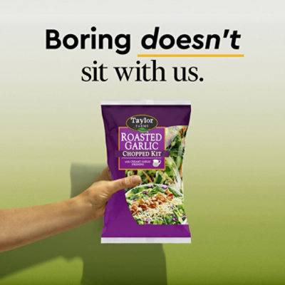 Taylor Farms Roasted Garlic Chopped Salad Kit Bag - 13.25 Oz - Image 3