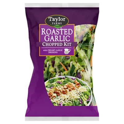 Taylor Farms Roasted Garlic Chopped Salad Kit Bag - 13.25 Oz