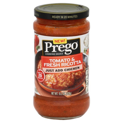Prego Sauces Tomato Ricotta - 15.5 Oz