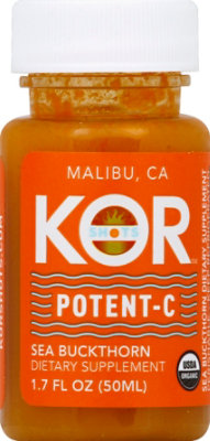 KOR Shots Potent-C Sea Buckthorn Organic Shot - 1.7 Fl Oz - Image 2