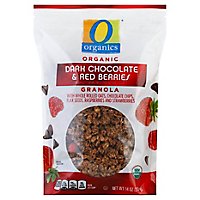 O Organics Granola Dark Choc & Red Berries - 14 Oz - Image 1