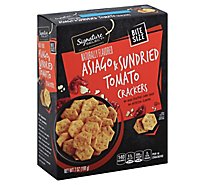 Signature SELECT Cracker Bite Asiago & Sundried Tomato - 7 Oz