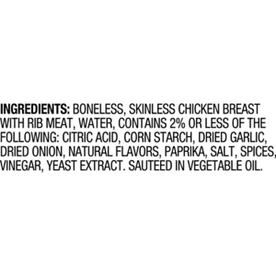 Tyson Blackened Flavored Unbreaded Chicken Strips - Each - Image 4