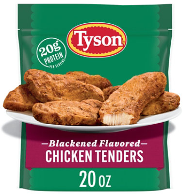 Tyson Blackened Flavored Unbreaded Chicken Strips - Each - Albertsons