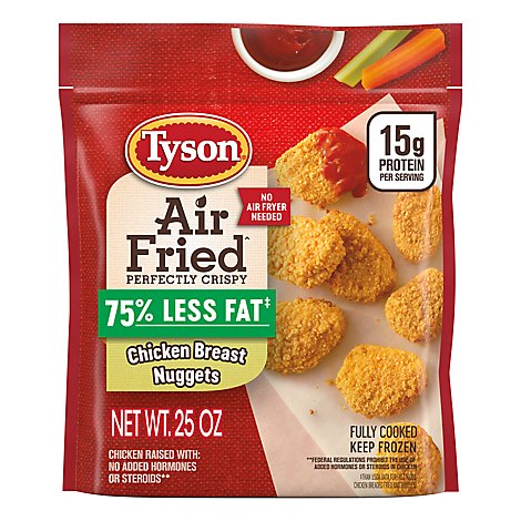 Tyson Air Fried Perfectly Crispy Chicken Nuggets - 25 Oz