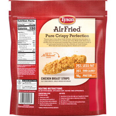 Tyson Air Fried Perfectly Crispy Chicken Breast Strips - 20 Oz - Image 4