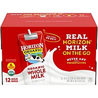 Horizon Organic Shelf Stable Whole Milk - 12-8 Fl. Oz. - Image 1