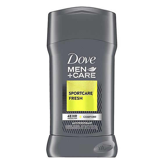 Dove Men+Care Antiperspirant Deodorant Stick Sportcare Active+Fresh - 2.7 Oz