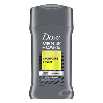 Dove Men+Care Antiperspirant Deodorant Stick Sportcare Active+Fresh - 2.7 Oz
