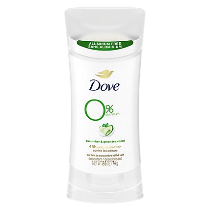 Dove 0% Aluminum Cucumber And Green Tea Deodorant Stick - 2.6 Oz - Image 3