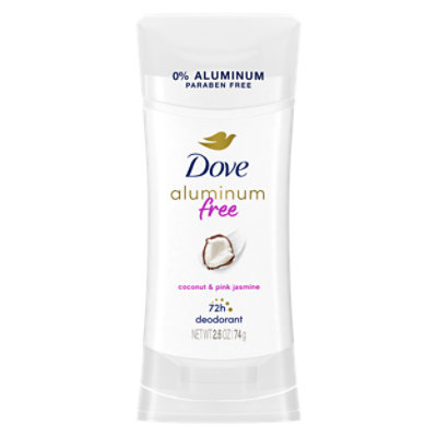 Dove 0% Aluminum Coconut And Pink Jasmine Deodorant Stick - 2.6 Oz - Image 1