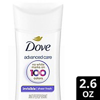 Dove Advance Sheer Fresh Solid Deodorant - 2.6 Oz - Image 1