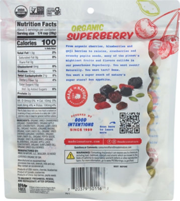 Made In Nature Dried Super Fusion Fruit Snack Organic - 10 Oz - Image 6