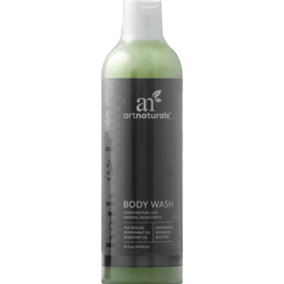 artnaturals Tea Tree Body Wash - 12 Fl. Oz. - Image 2