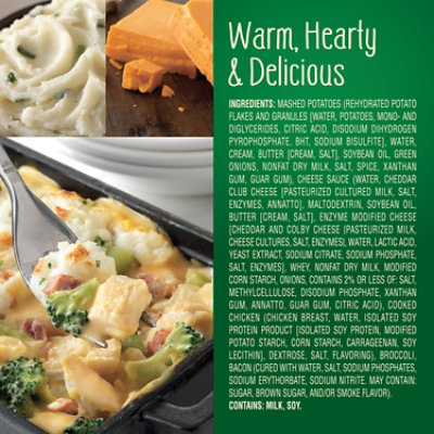 Marie Callender's Chicken & Bacon Shepherds Pie Frozen Meal - 11.7 Oz - Image 5