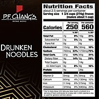 P.F. Chang's Home Menu Drunken Noodles Skillet Frozen Meal - 22 Oz - Image 4