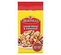 Bertolli Shrimp Penne & Asparagus Frozen Meals In A Creamy Tomato Basil Sau - 22 Oz