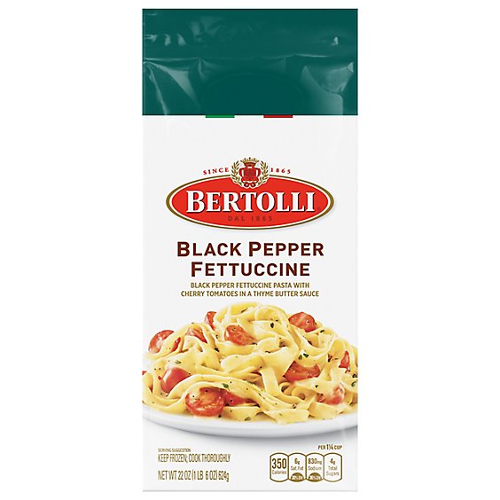 Bertolli Black Pepper Fettuccine With Cherry Tomatoes - 22 Oz