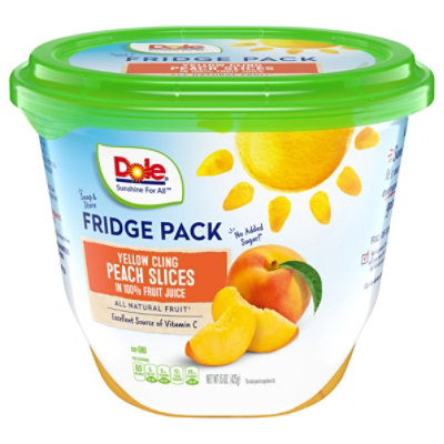 Dole Peach Slices In 100% Juice - 15 Oz - Image 2