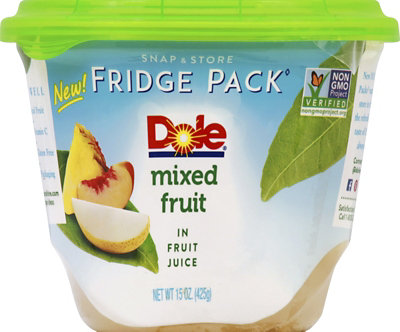 Dole Mixed Fruit In 100% Juice - 15 Oz