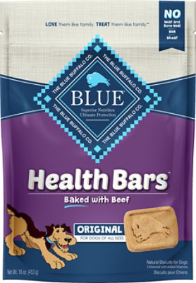 Blue Buffalo Health Bars Beef 16 Oz starmarket