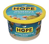 Hope Foods Organic Sea Salt And Olive Oil Hummus - 15 Oz