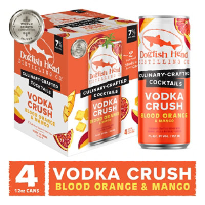 Dogfish Head Vodka Crush Soda 355ML Pack Bremers Wine And, 44 OFF