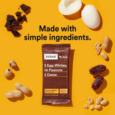 RXBAR Protein Bars Peanut Butter Chocolate Gluten Free 5 Count - 9.1 Oz - Image 4