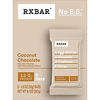 RXBAR Protein Bar 12g Protein Coconut Chocolate 5 Count - 9.15 Oz - Image 2