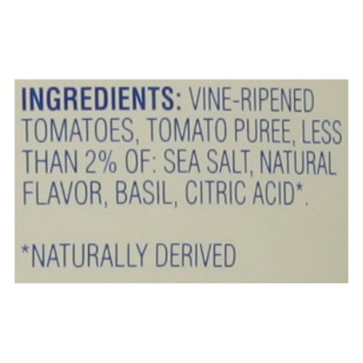 Tuttorosso Pear Tomatoes Whole Peeled San Marzano Style With Basil & Sea Salt - 28 Oz - Image 5