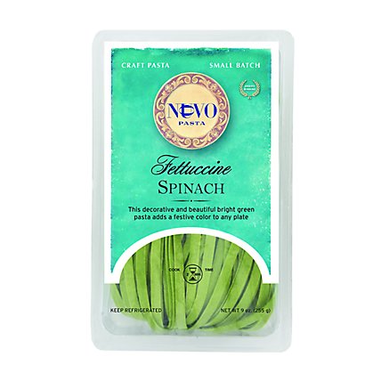 Nuovo Fettucine Spinach - 9 Oz - Image 1