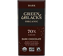 Green & Blacks Dark Chocolate Organic 70% Cacao - 3.17 Oz