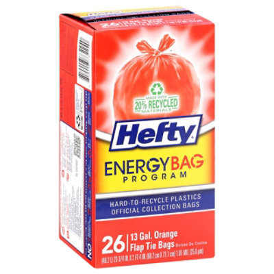 Hefty orange bag hot sale