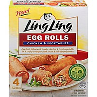 Ling Ling Ssa Chicken Egg Roll 5 Units - 11.5 Oz - Image 3