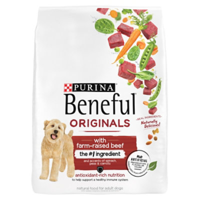 Purina Beneful Originals Beef Dry Dog Food - 14 Lbs - Image 1