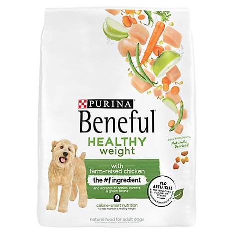 Purina Beneful Dog Food Dry Healthy Weight With Real Chicken - 14 Lb